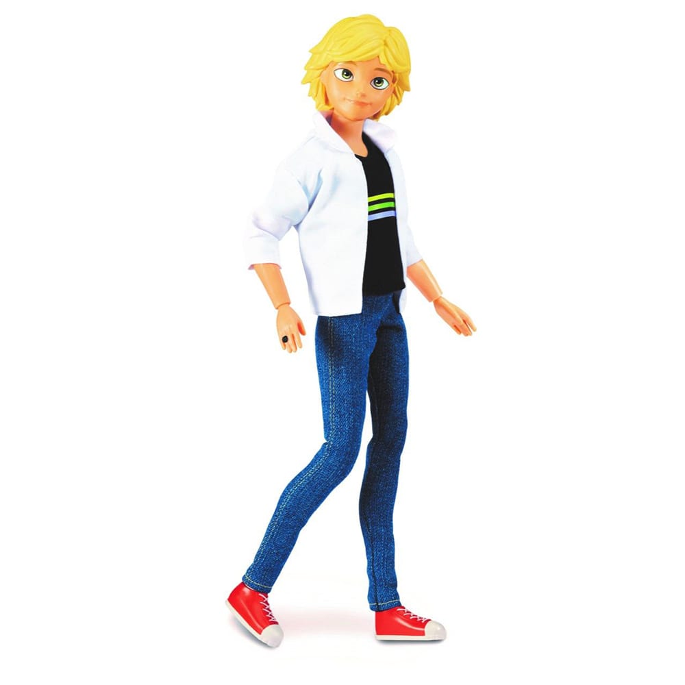 BANDAI - Muñeco Articulado De Cat Noir 26 Cm, Con Dos Atuendos, Ideal Para Fans De Miraculous Ladybug