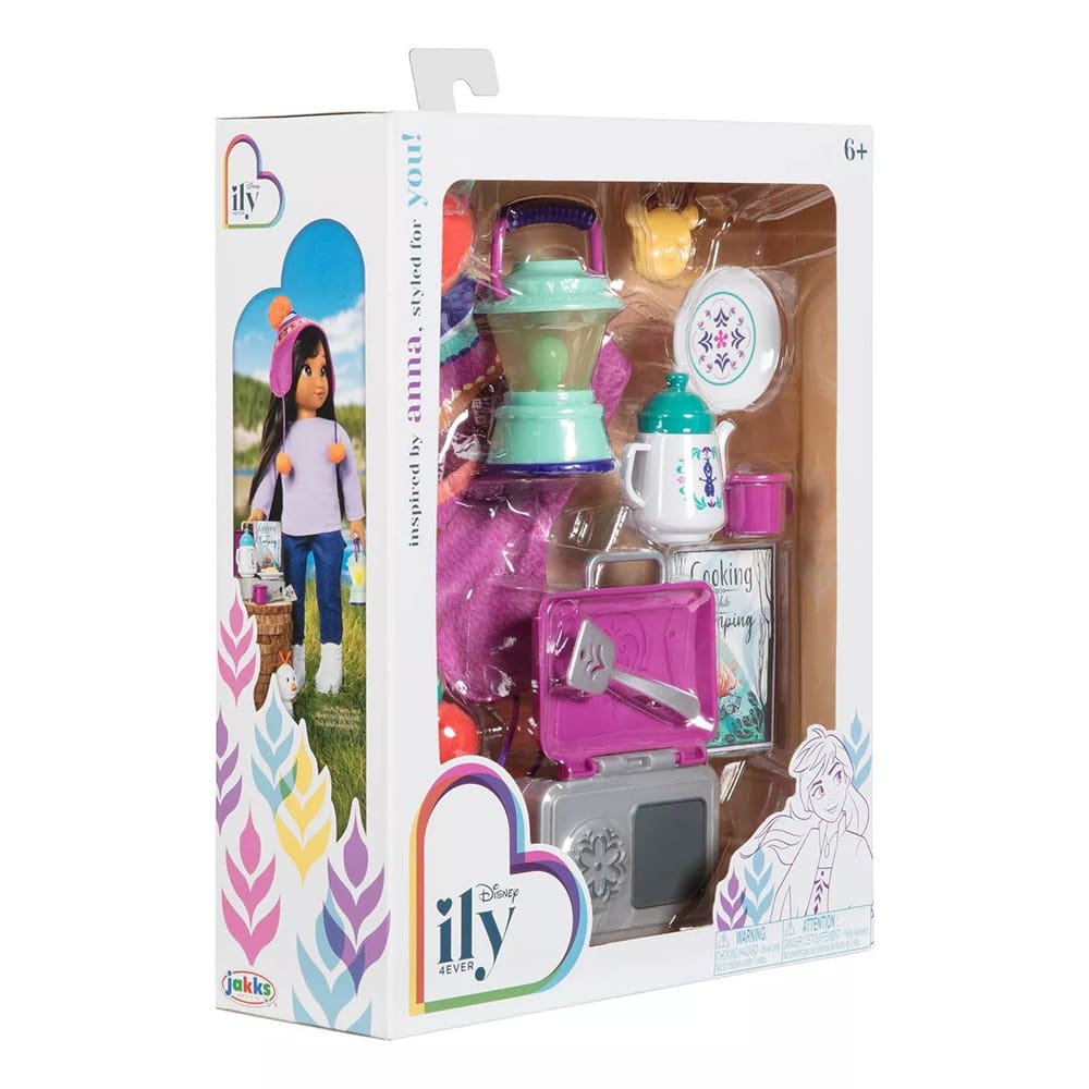 Pack de Accesorios para Muñecas Disney Ily Inspirado en Ana Frozen4