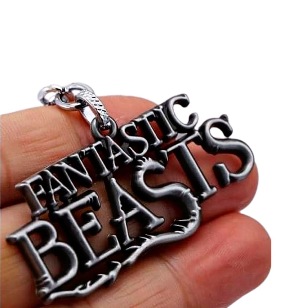 Llavero Animales Fantásticos y Donde Encontrarlos Plateado4