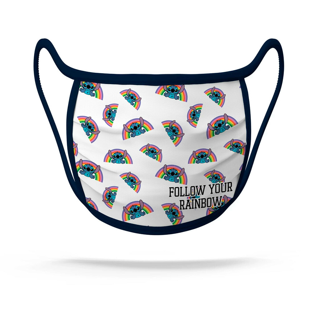 Set x 4 Mascarillas para Niños Disney Store Stitch4
