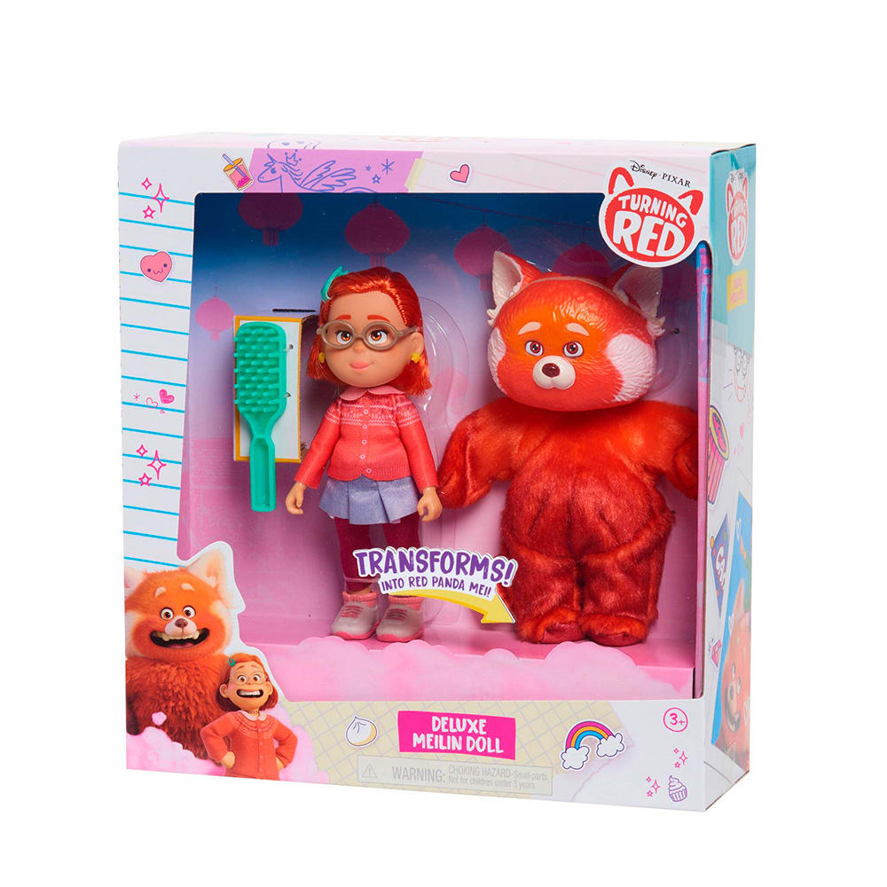 Muñeca Meilin Lee con cambio de ropa Turning Red4