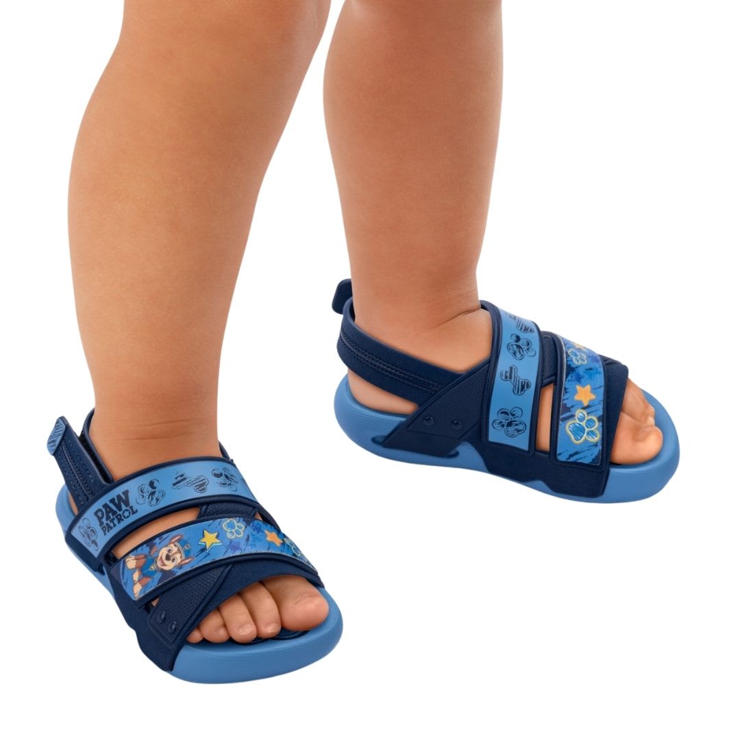 Sandalias Bebe Playera Chase Paw Patrol Azul6