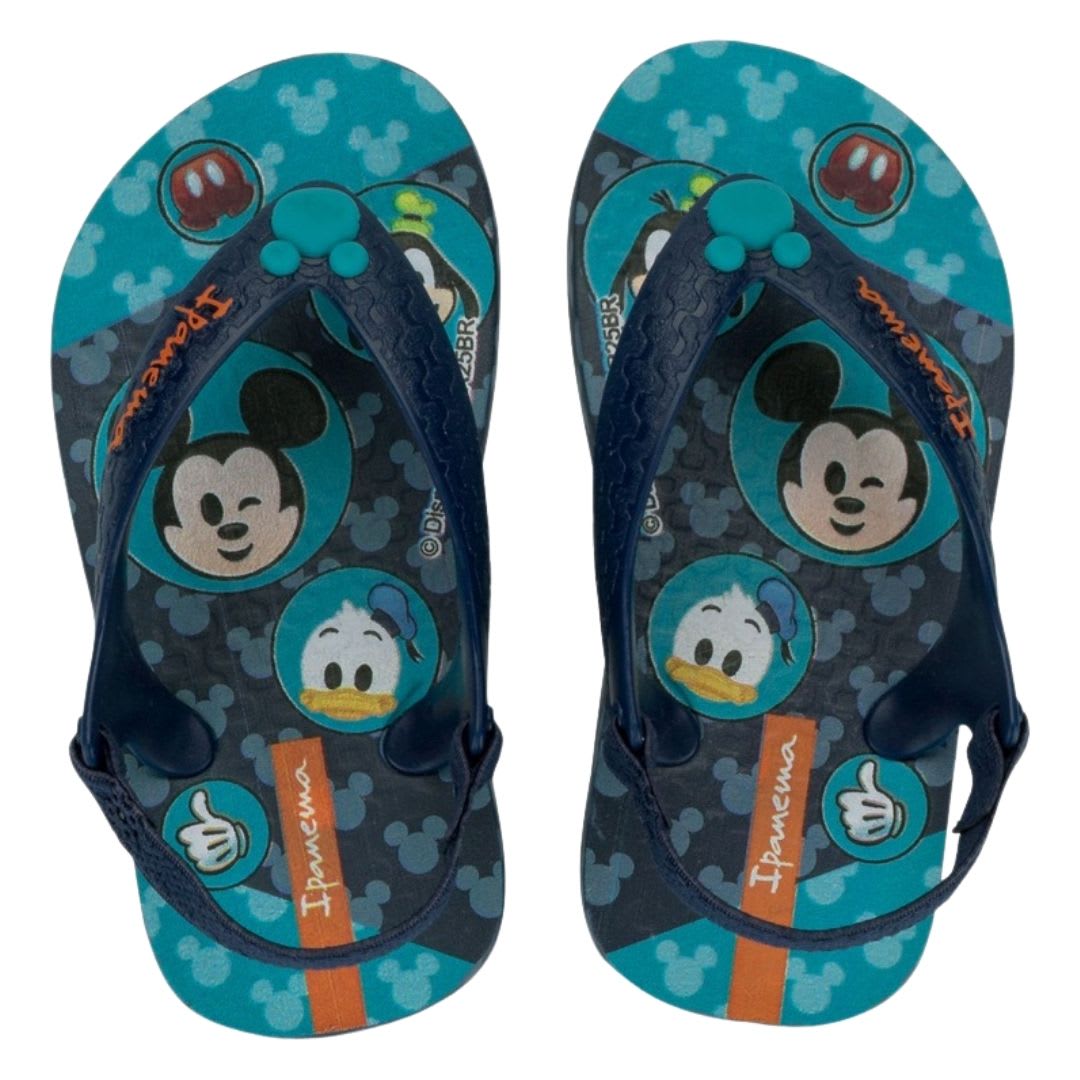 Sandalias Bebe Disney Ipanema Azul2