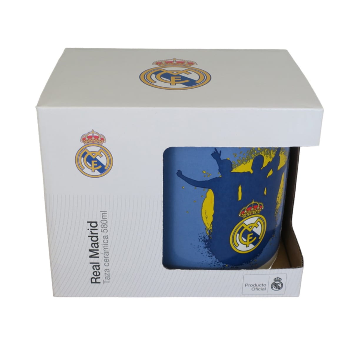 Mug Taza Real Madrid Futbol Azul 580 ML3