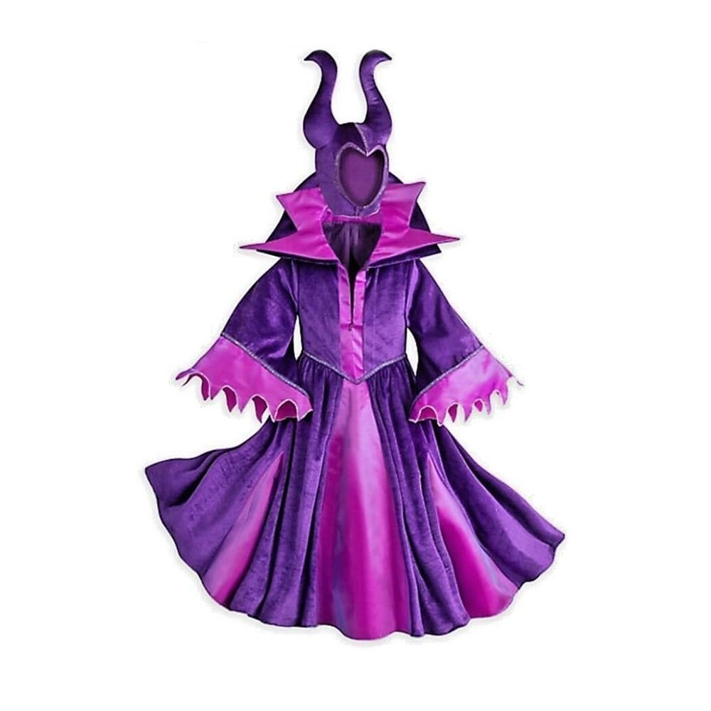 Disfraz Niña Villana Malefica Bella Durmiente Disney Store 0