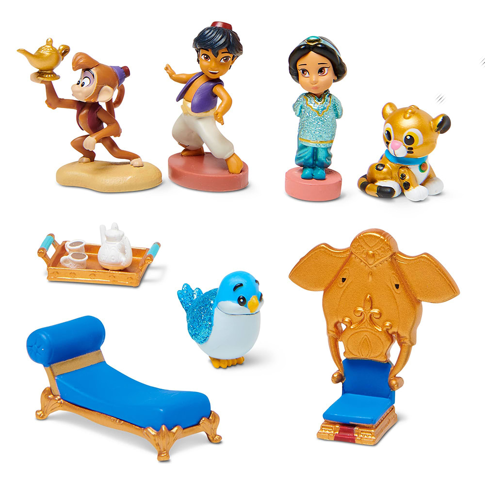 Playset Disney Animators Collection Littles Jasmine Aladdin La