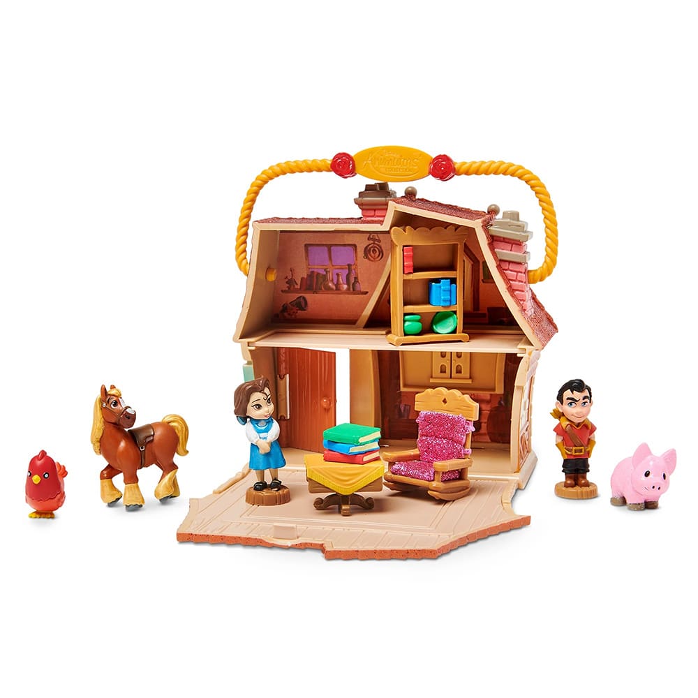 Playset Disney Animators Collection Littles La Bella y la Bestia2