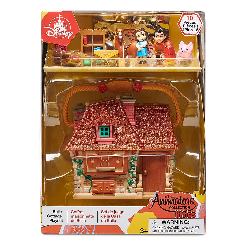 Playset Disney Animators Collection Littles La Bella y la Bestia4