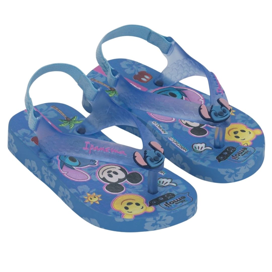 Sandalias Bebe Disney Ipanema Celeste 0