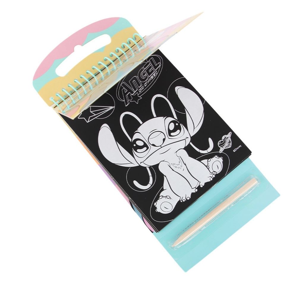 Scratch Book Cuaderno Artesco Stitch2