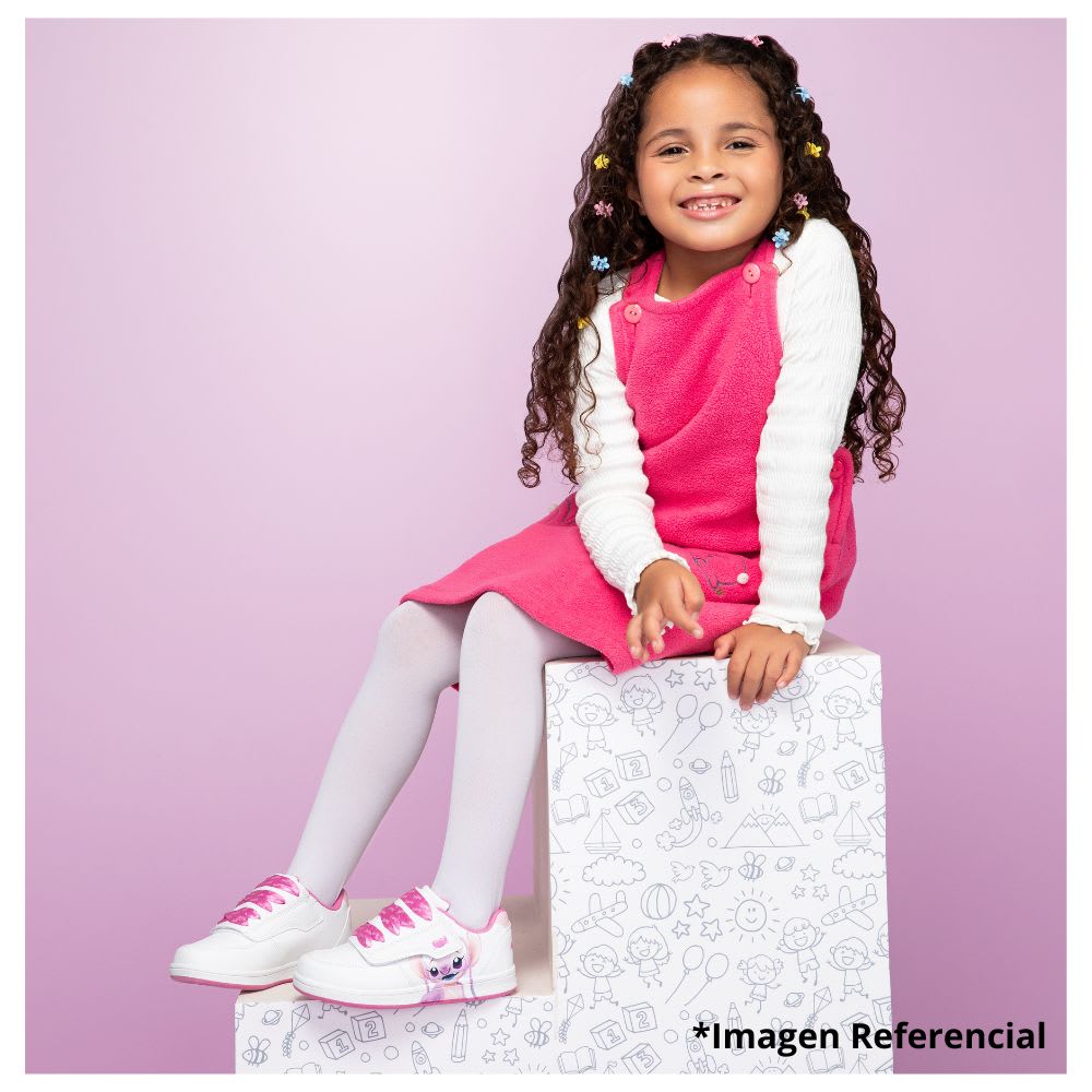 Zapatillas Casual Niña Angela Stitch Rosado5