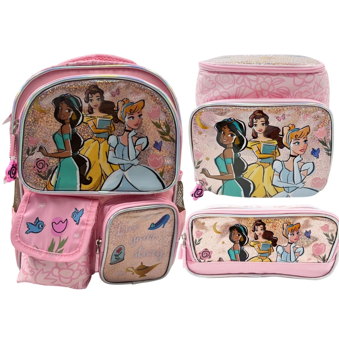 Pack Escolar Mochila Princesas Disney Nido1