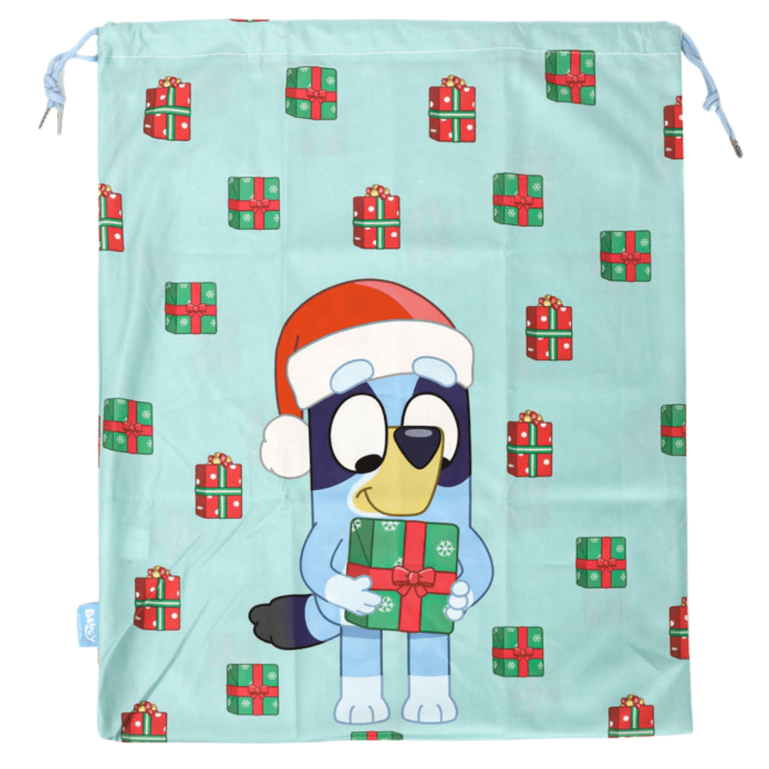Bolsa Para Regalos Navidad Bluey 48x57cm Modelo 3 0
