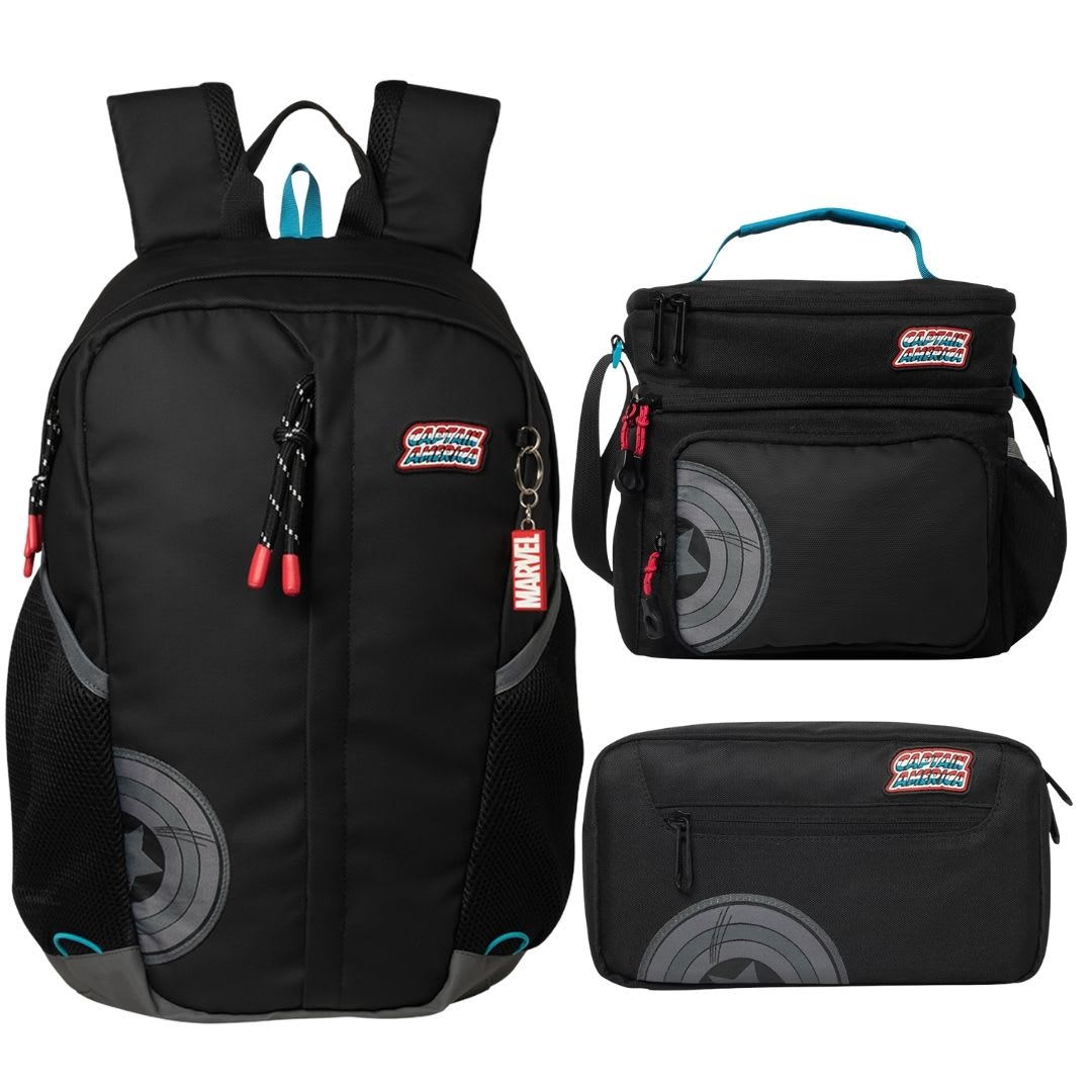 Pack Escolar Mochila Capitan America Oficio 0