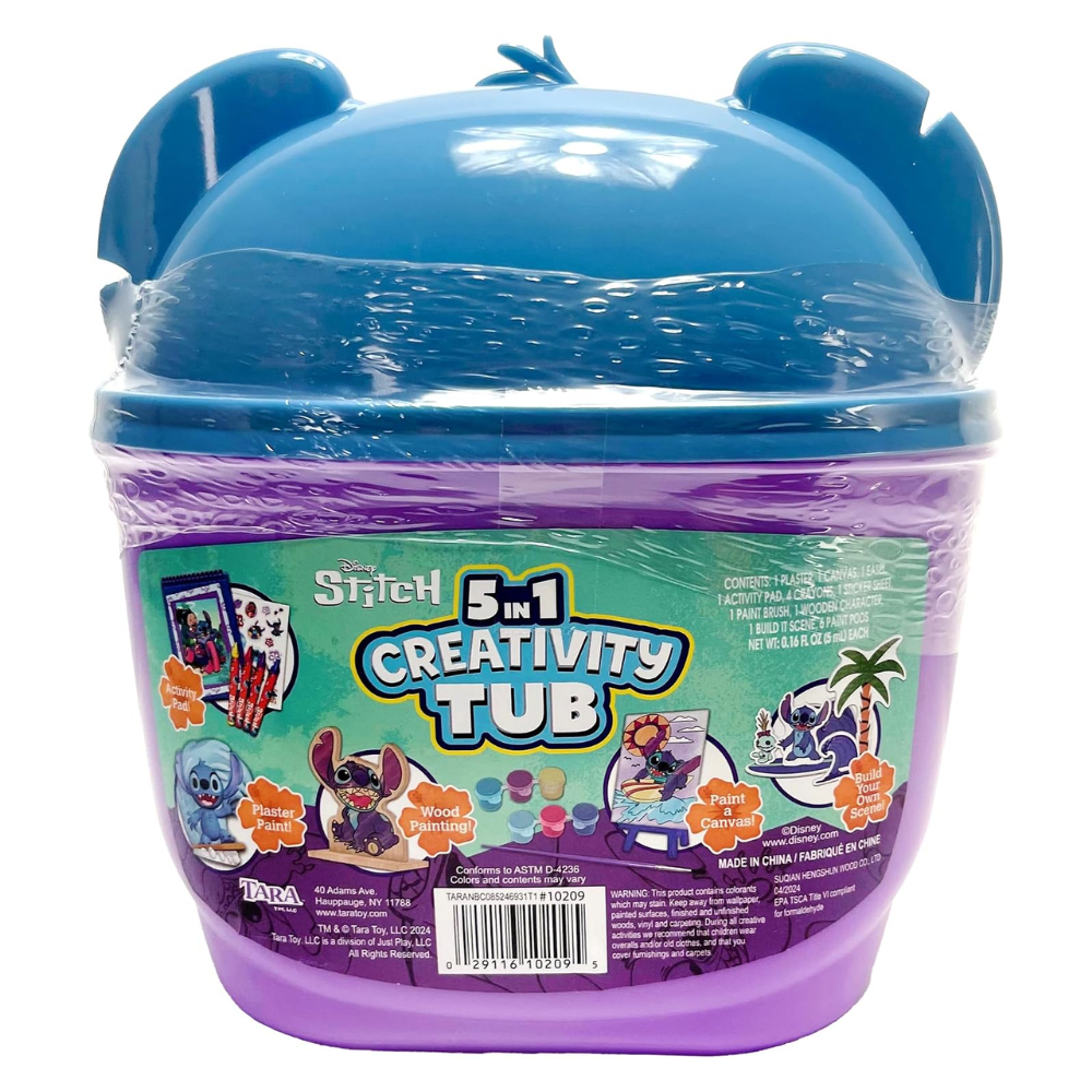 Super Kit Creativo de Actividades 5 en 1 Stitch Disney5