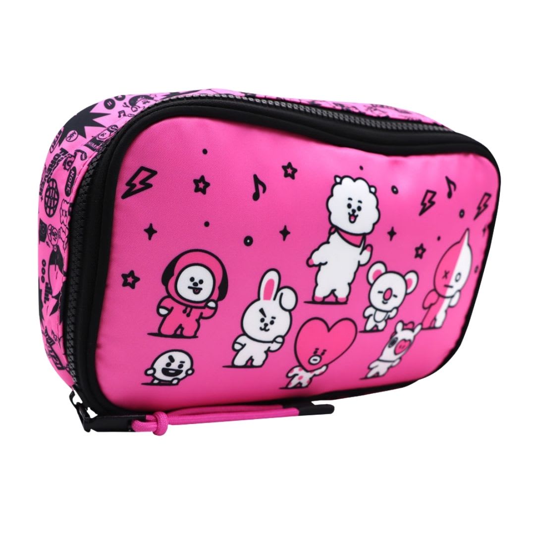 Pack Escolar Mochila BT21 BTS Rosado Oficio6