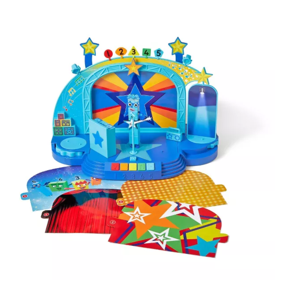 Playset Numberblocks Escenario de Super Estrellas2