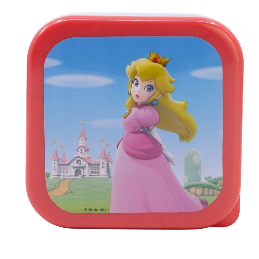 Set de Tapers Escolar Snack x3 Mario Bros3