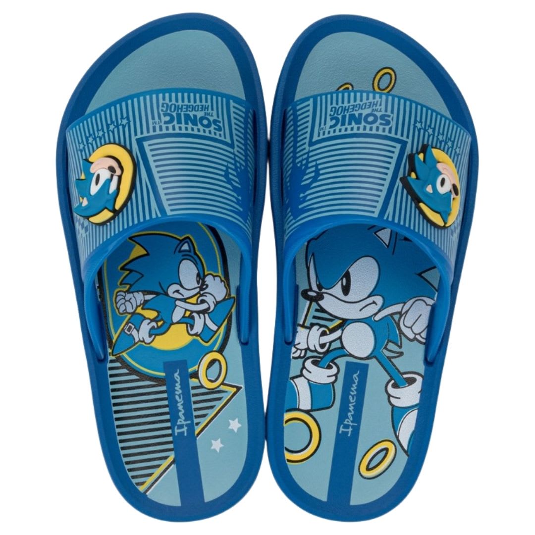 Sandalias Niño Sonic Ipanema Amarrillo2