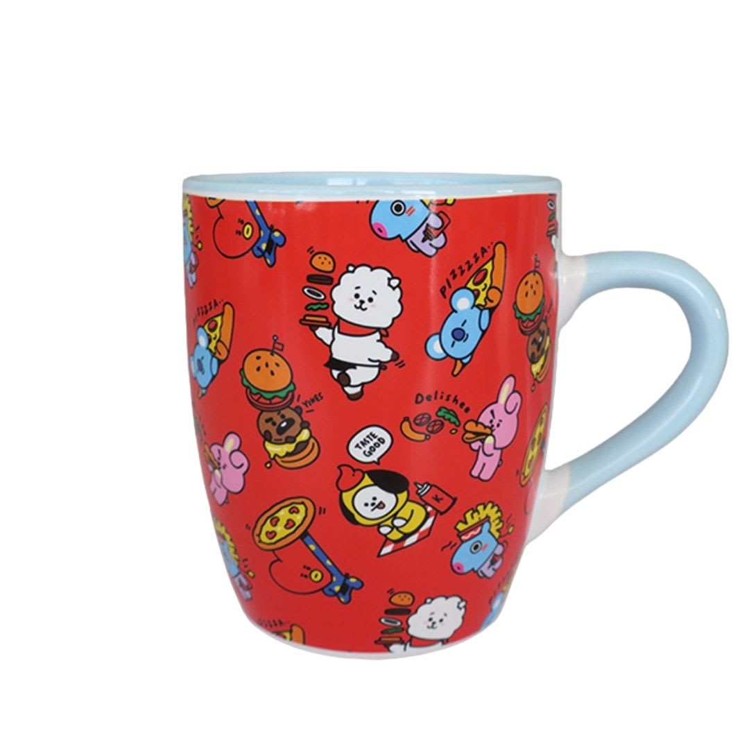 Mug Taza BT21 Personajes Completos Line Friends KPop Kawaii 390 ML2
