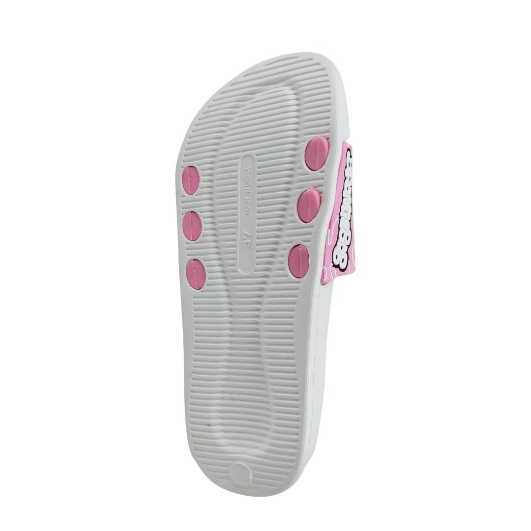 Sandalias Mujer Playeras Bob Esponja Blanco4