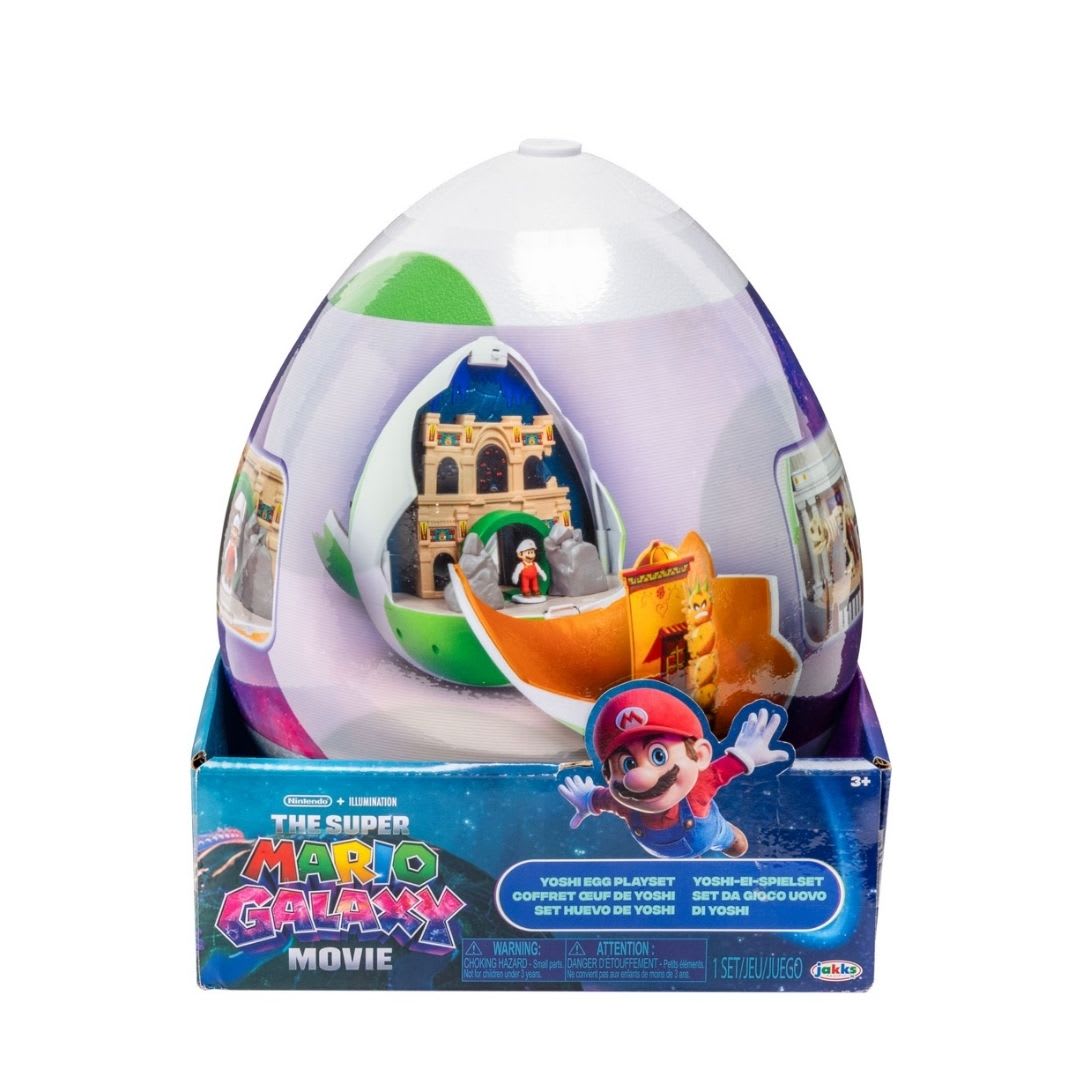Mini Playset Mario Galaxy Huevo de Yoshi Figura 23 cm Nintendo 0