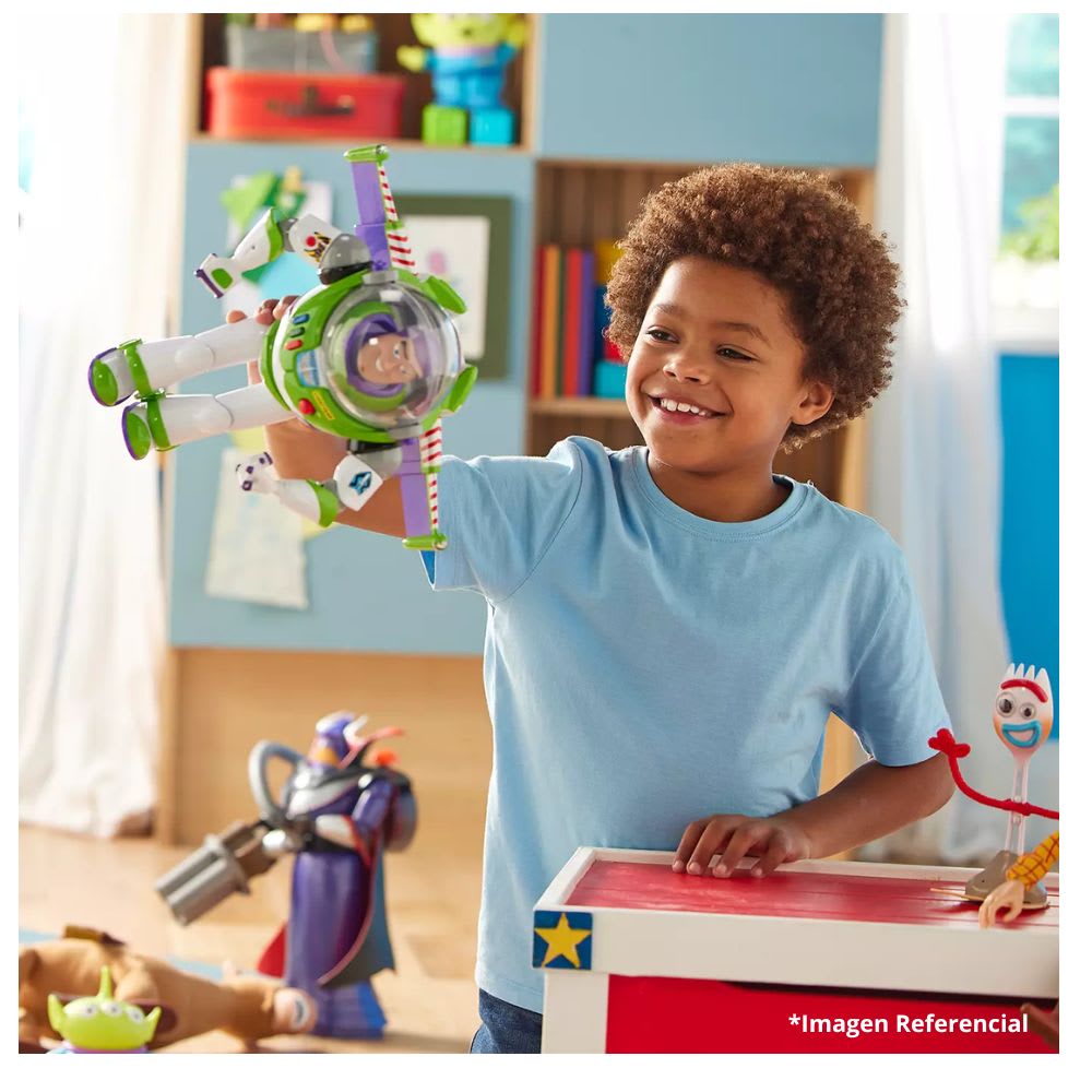 Muñeco Interactivo Disney Store Buzz Lightyear Toy Story 47
