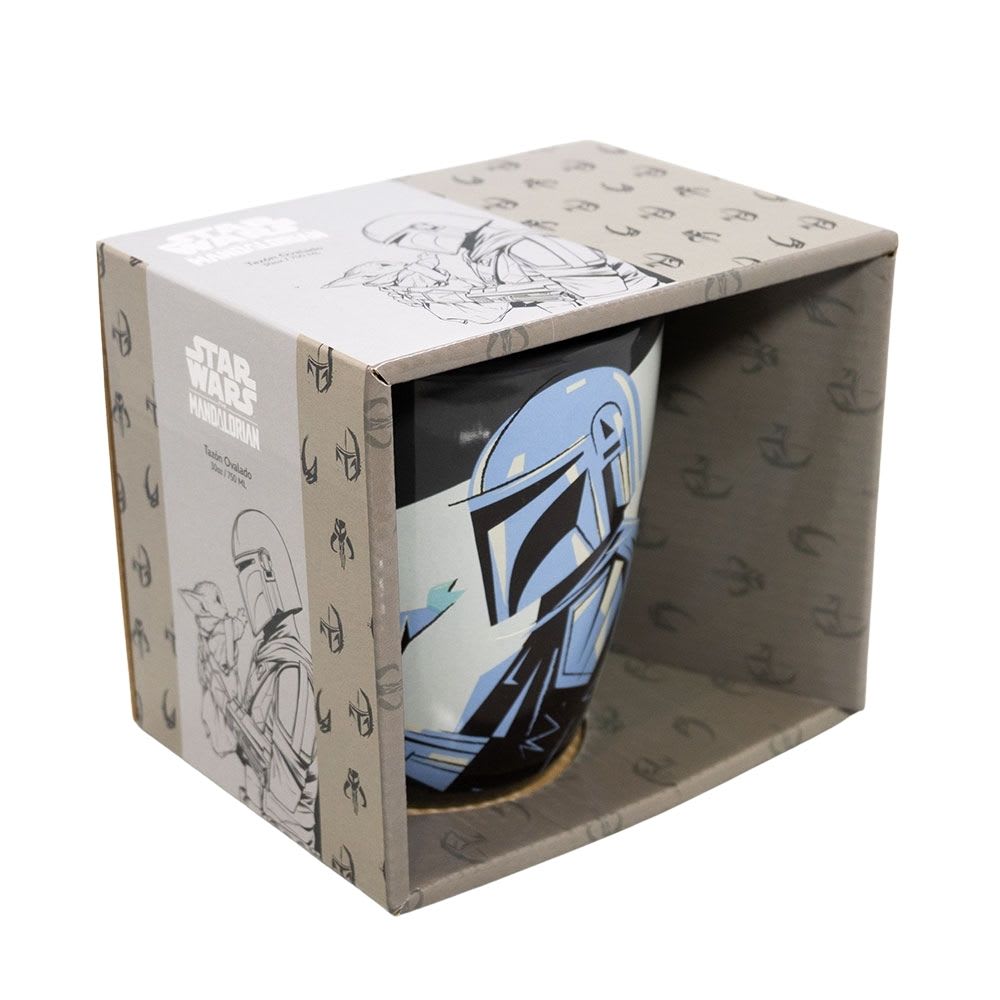 Taza XL Mandalorian y Grogu Star Wars Ceramica 750ML3