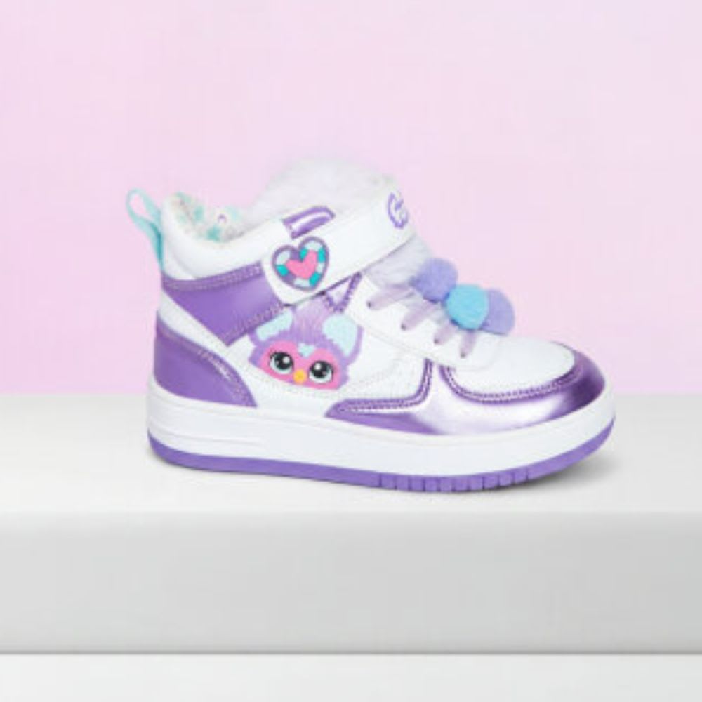 Zapatillas Botin Niña Casual Furby  Lila5