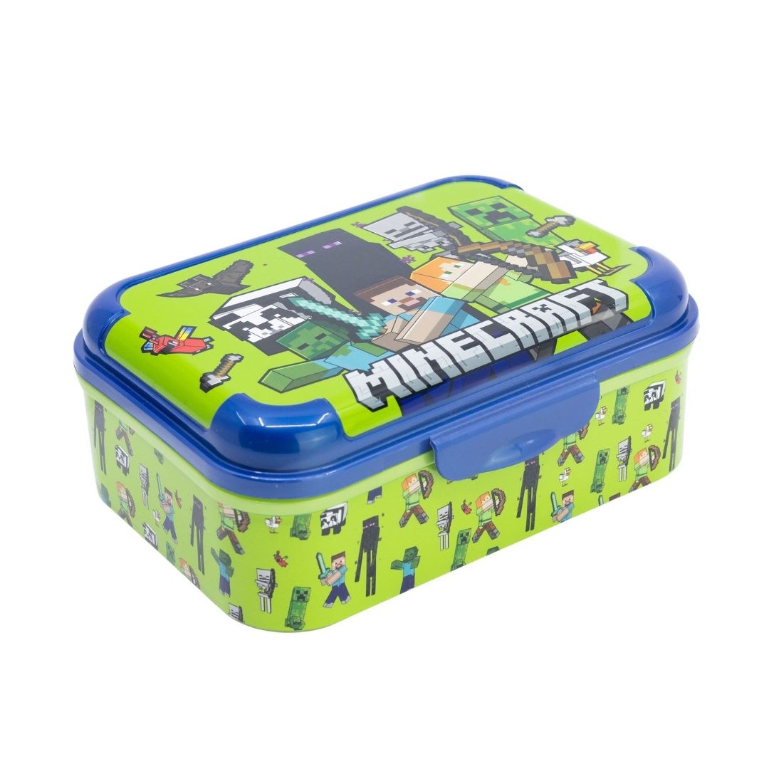 Taper Escolar Minecraft 17x13x6 cm2