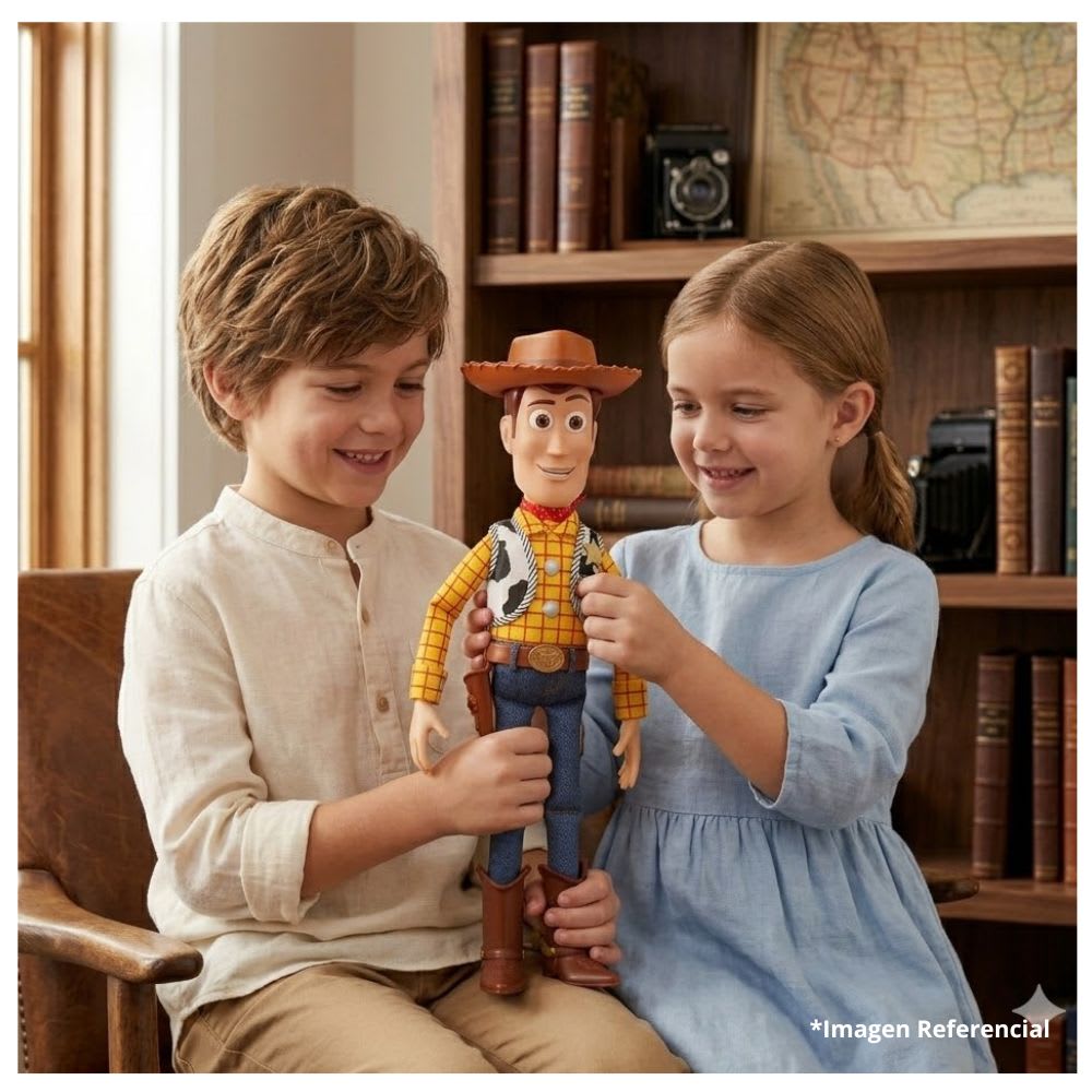Muñeco Interactivo Disney Store Woody Toy Story 45