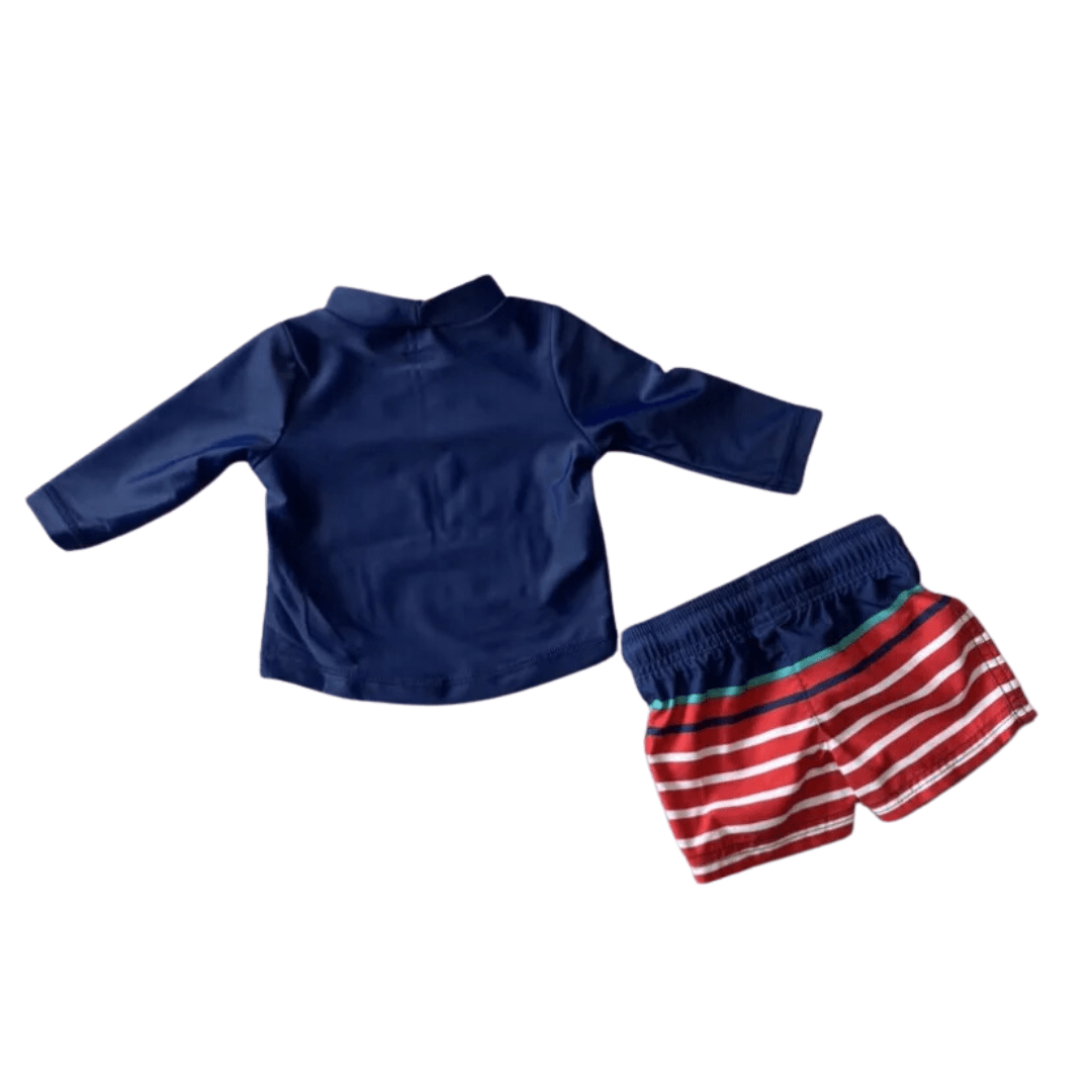 Ropa de Baño Bebé Manga Larga Life Guard Carters2