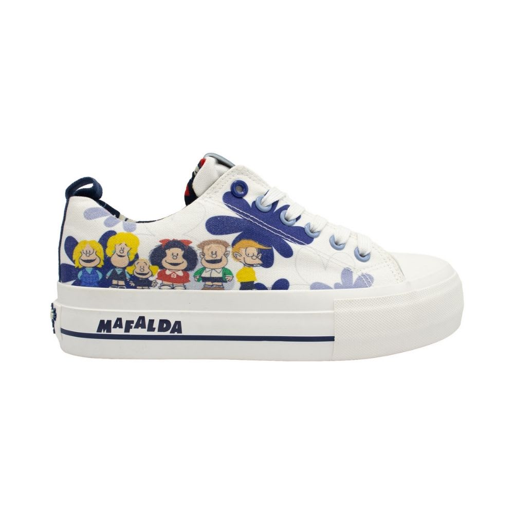 Zapatillas Mujer Urbanas Mafalda Blanco 0