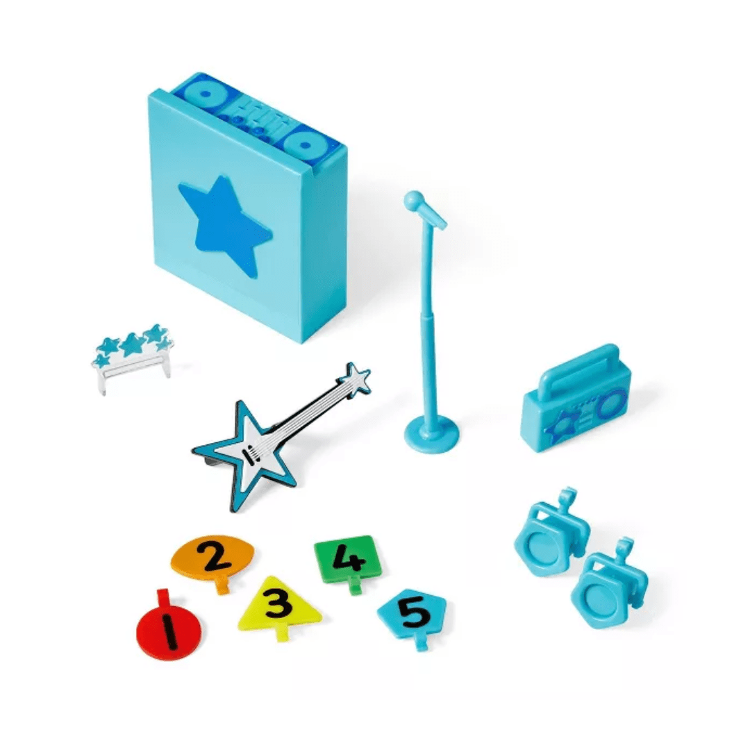 Playset Numberblocks Escenario de Super Estrellas3