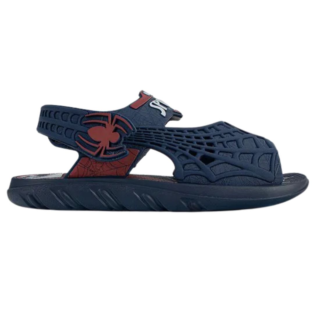Sandalias Canasta Spiderman Azul Oscuro Niño2