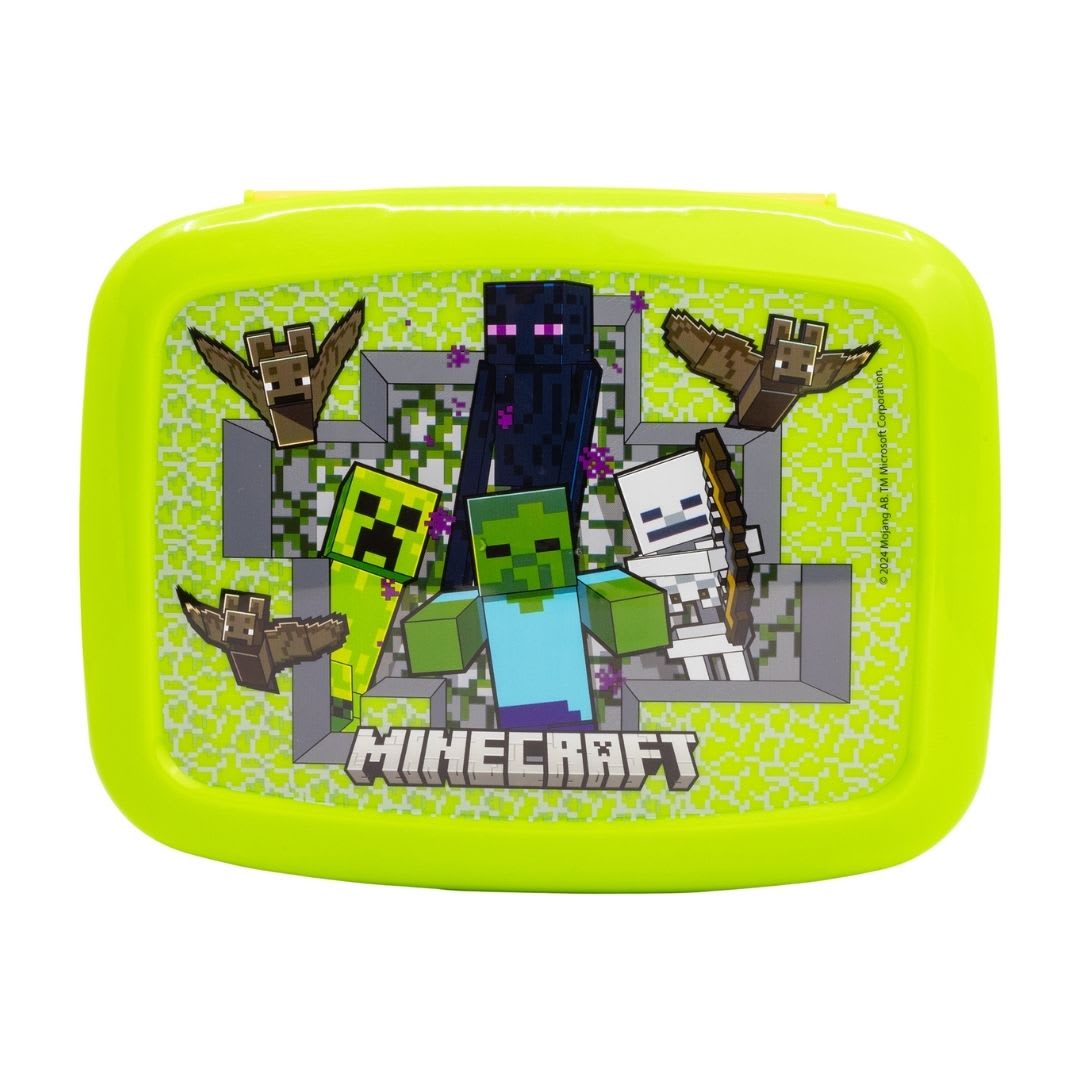 Taper con divisiones Escolar Bento Minecraft 0