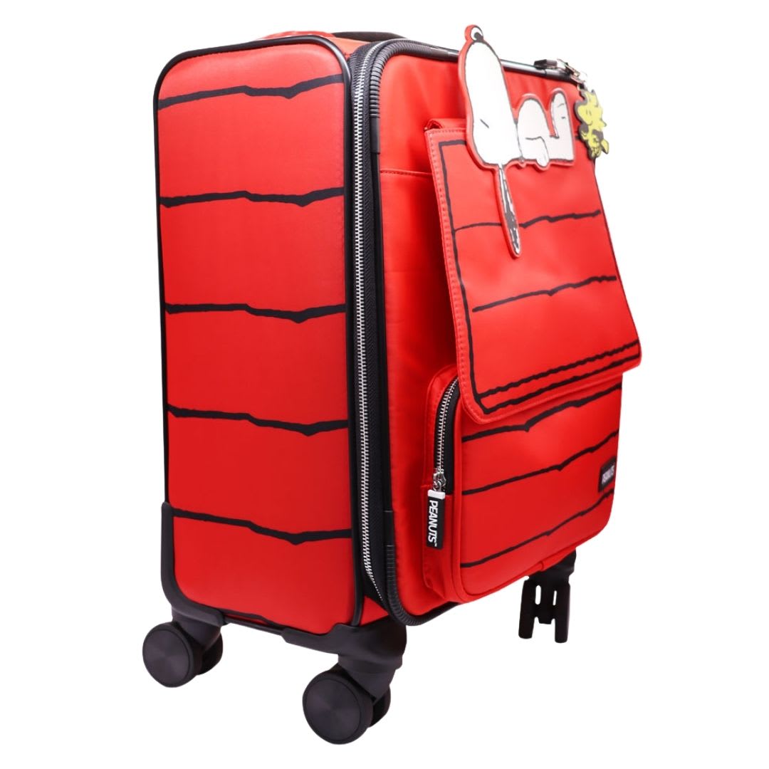 Pack Escolar Maleta Deluxe Snoopy Rojo Oficio2