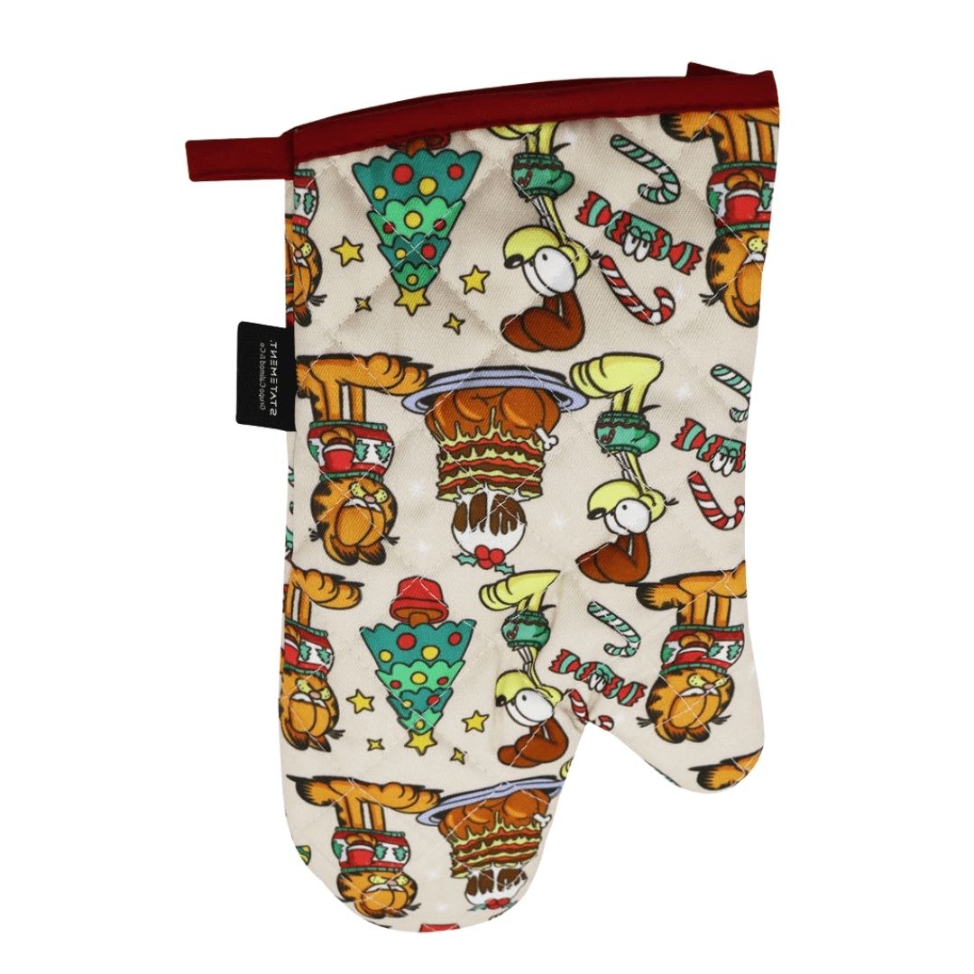 Pack Guante y Toma Olla de Cocina Garfield Adulto + Niño2