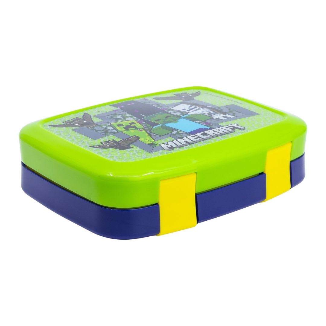 Taper con divisiones Escolar Bento Minecraft3