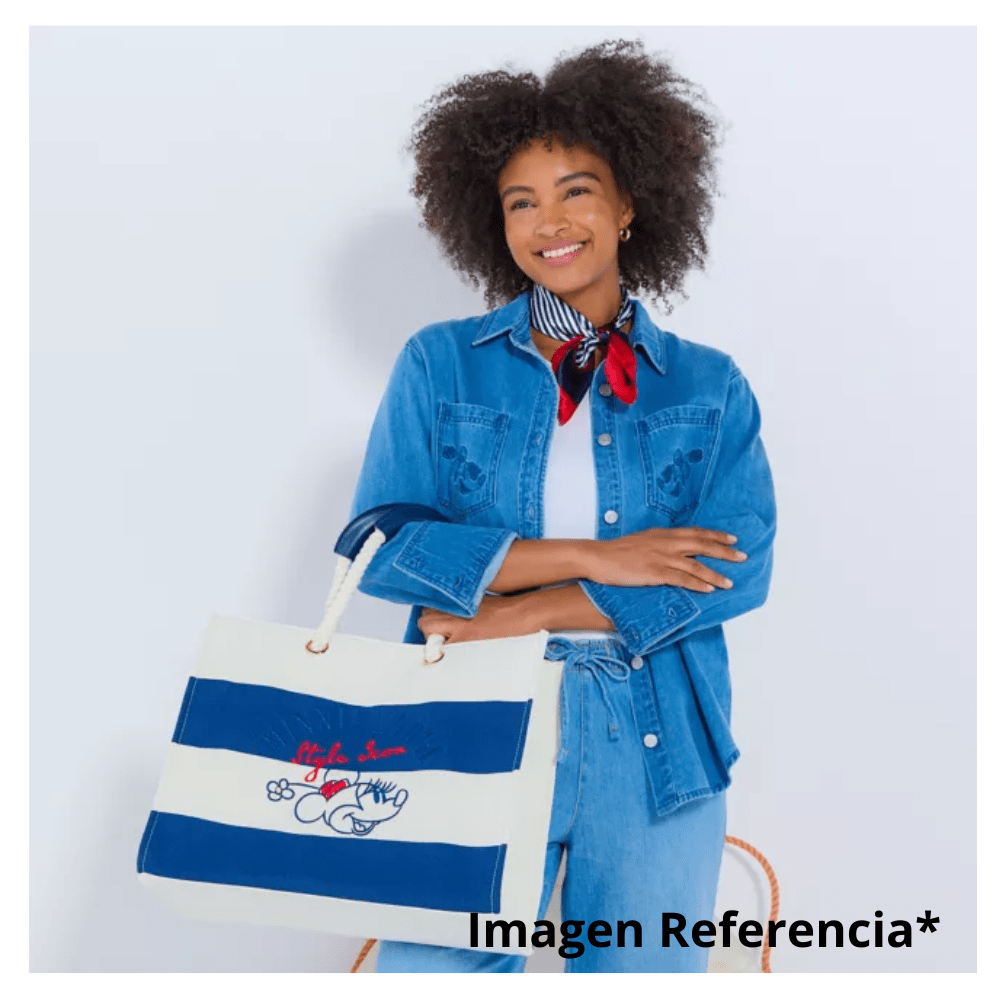 Bolso Cartera Náutico Minnie Mouse Disney Store Grande5