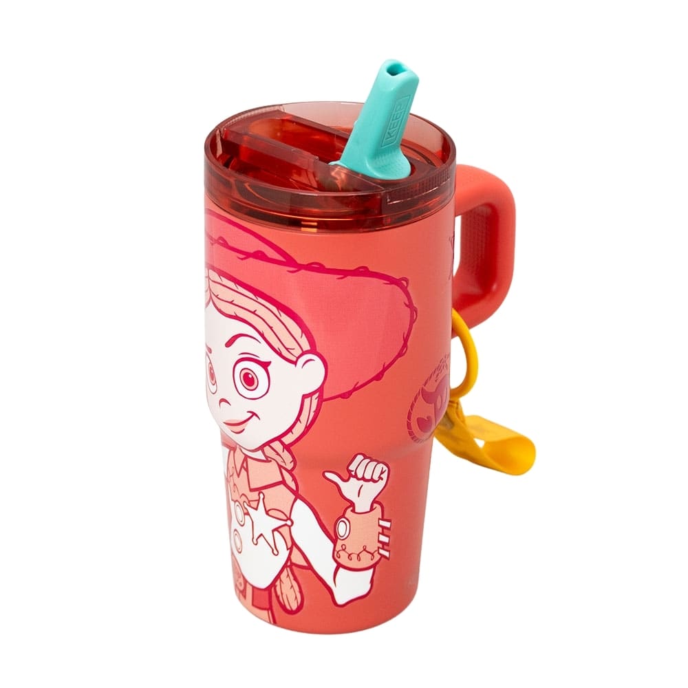 Mug Vaso Acero Termico Jessie Toy Story 5 Con Cañita Keep 580 ML4