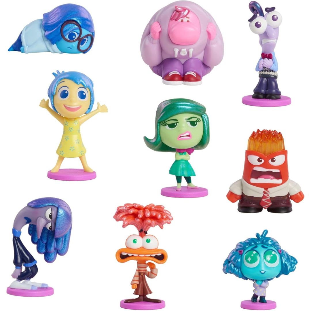Playset Intensamente Emociones Coleccionable 9 piezas2