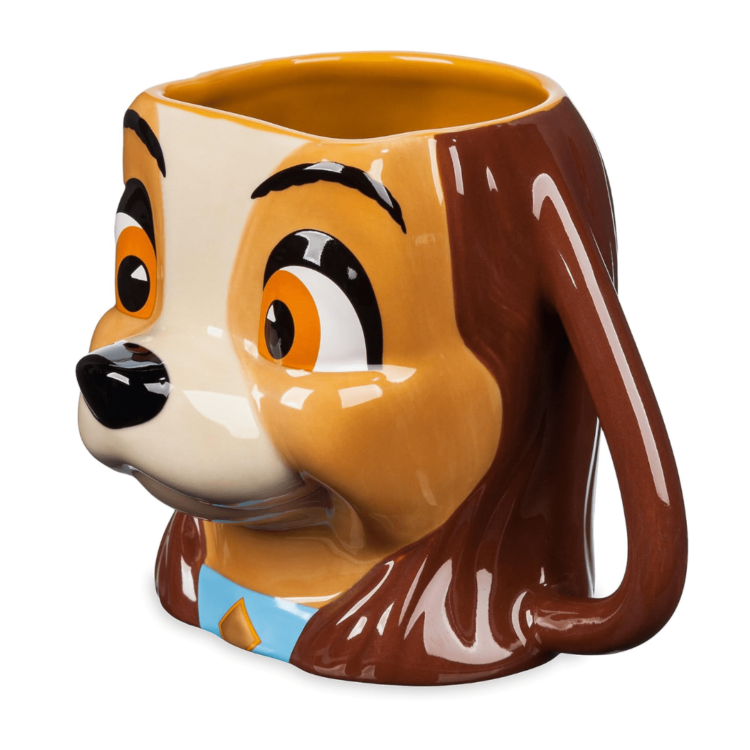 Mug Taza Disney Store Reina La Dama y el Vagabundo2