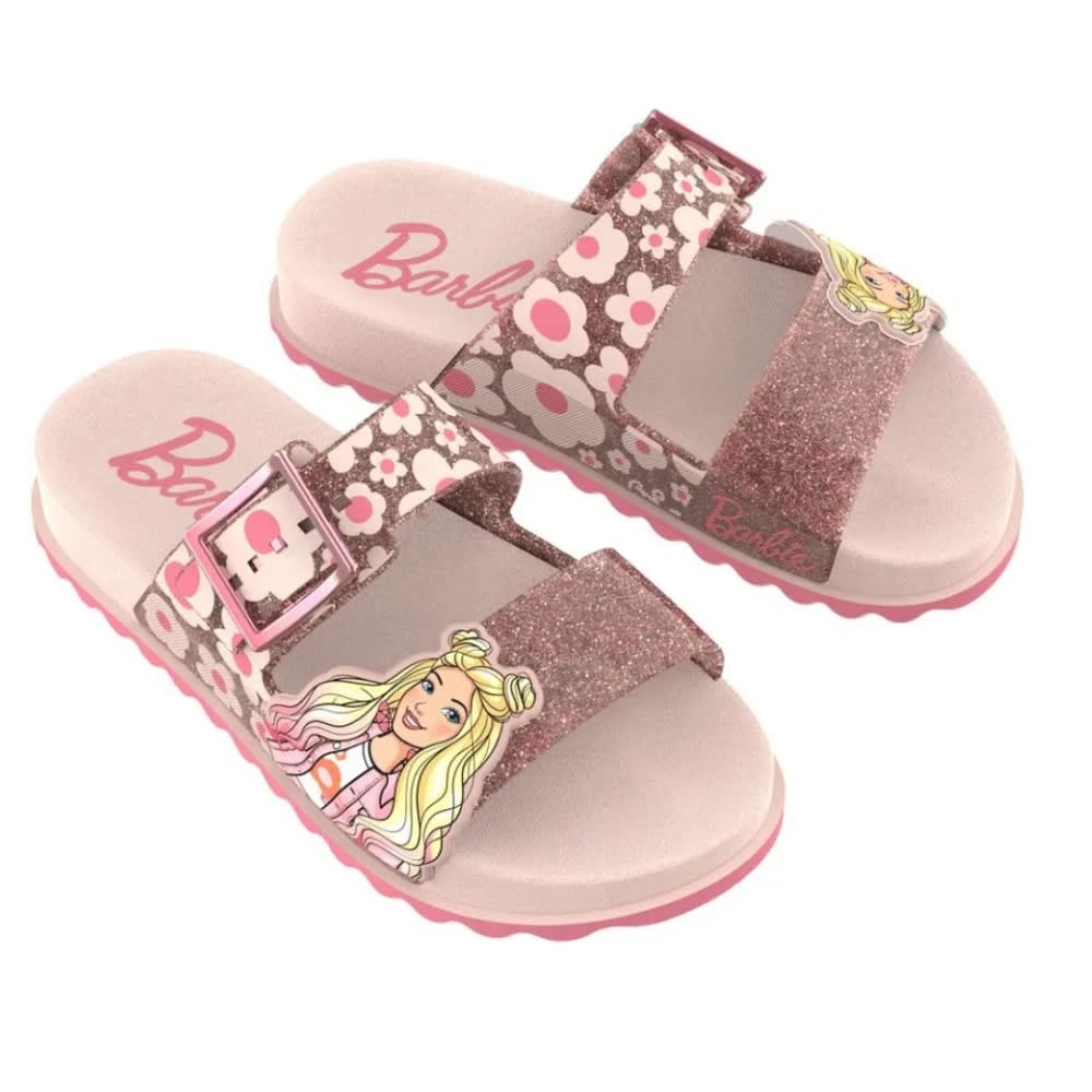 Sandalias Deluxe Barbie Rosado Niña 0