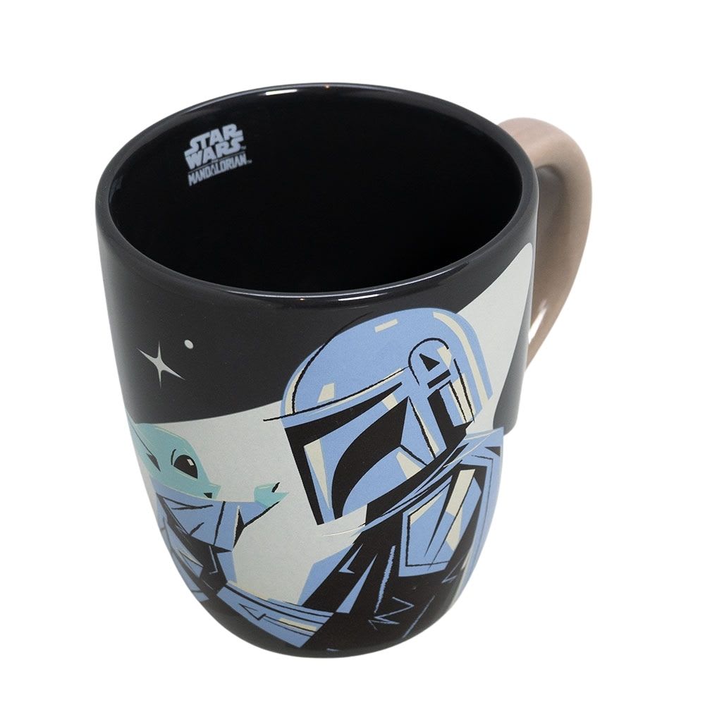 Taza XL Mandalorian y Grogu Star Wars Ceramica 750ML4