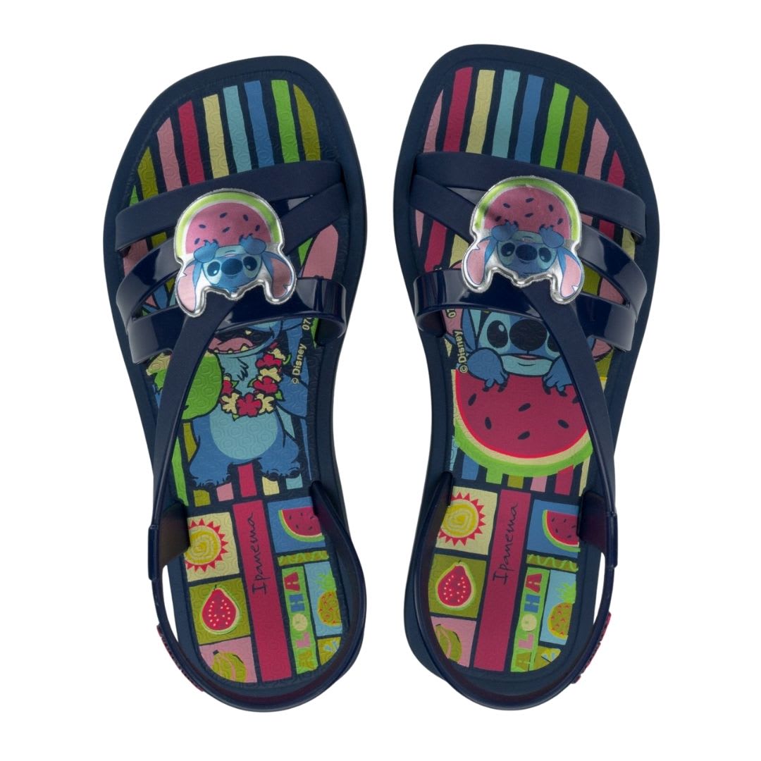 Sandalias Playera Ipanema Niña Stitch Multicolor3