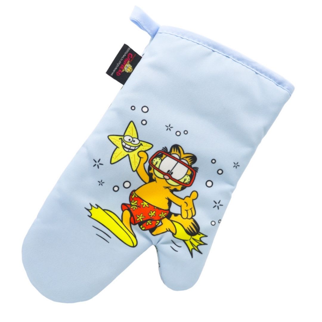 Guante y Toma olla de Cocina Adulto Garfield2