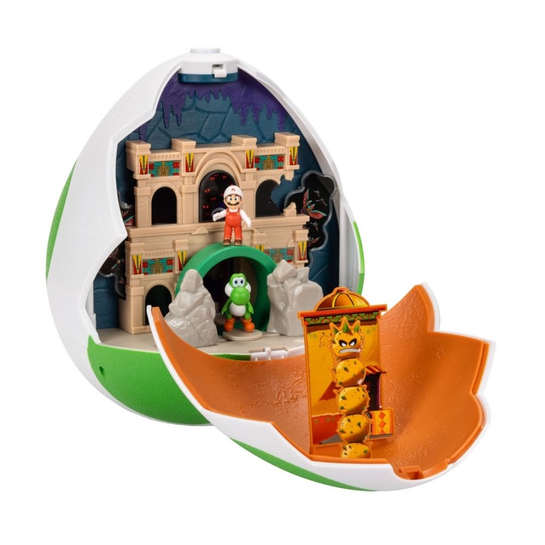 Mini Playset Mario Galaxy Huevo de Yoshi Figura 23 cm Nintendo3