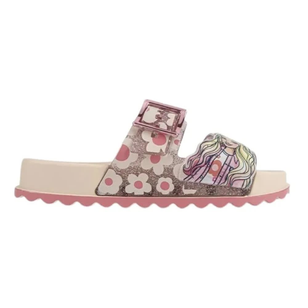 Sandalias Deluxe Barbie Rosado Niña2