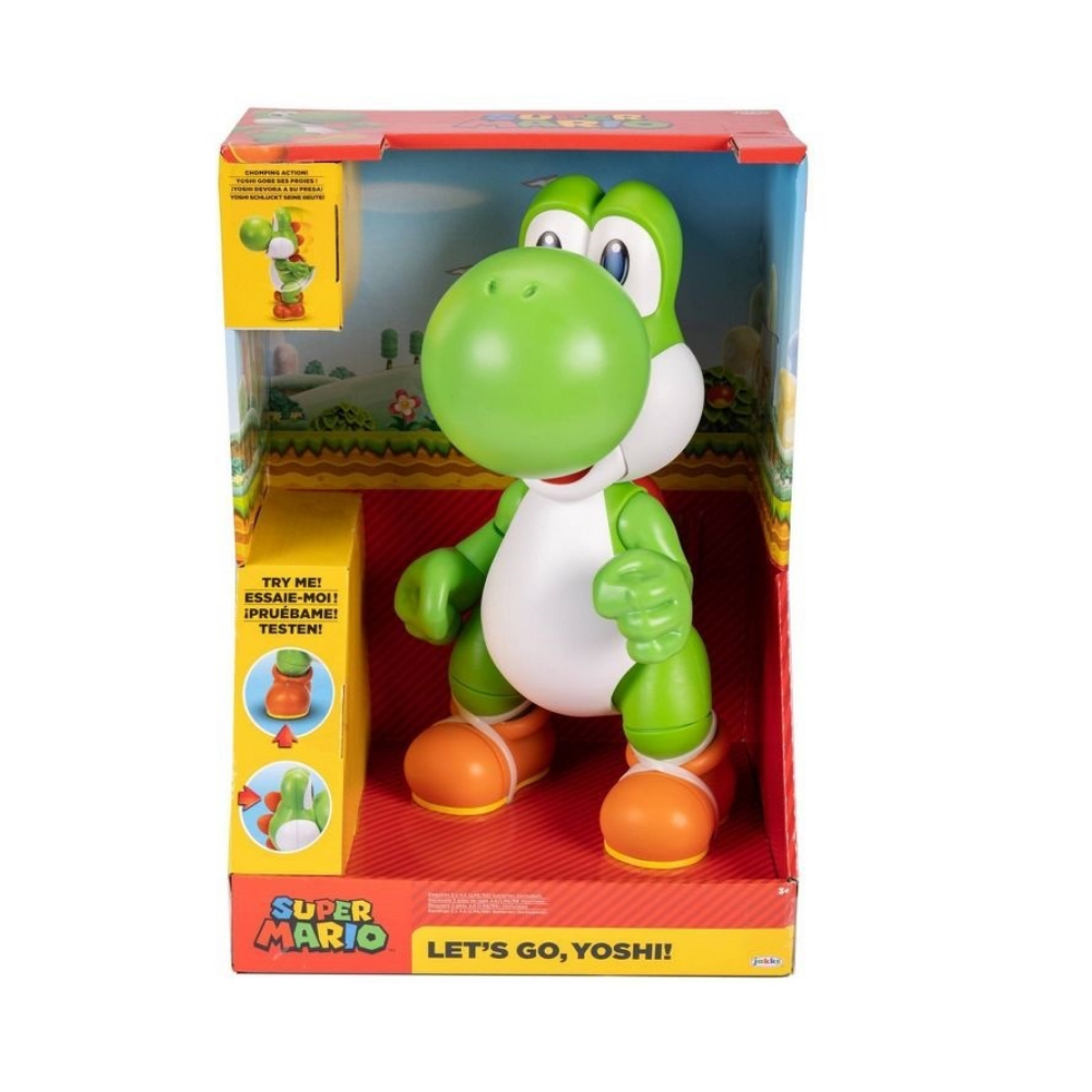 Figura Articulada Interactiva Yoshi Super Mario Bros 36 cm 0